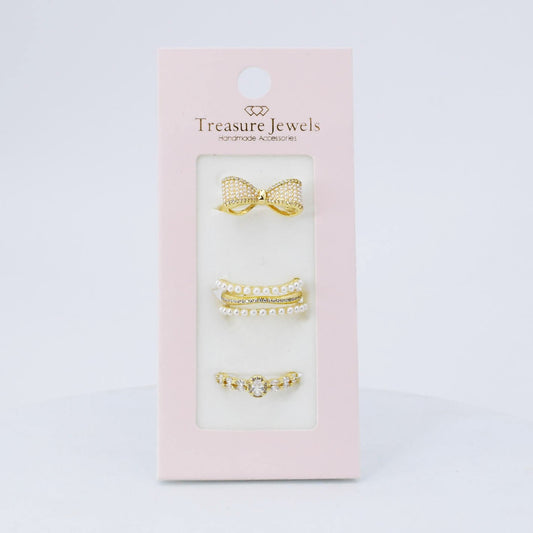 Coquette Ring Set