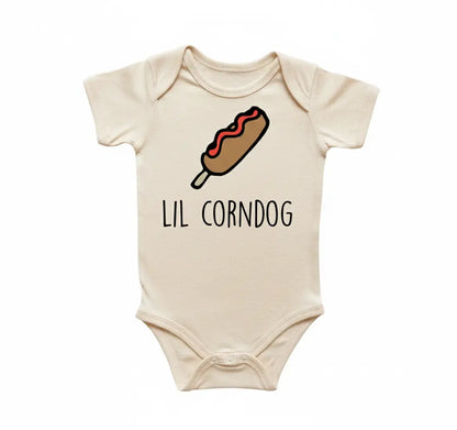 Corndog Carnival Newborn Baby Onesie® Bodysuit GS1