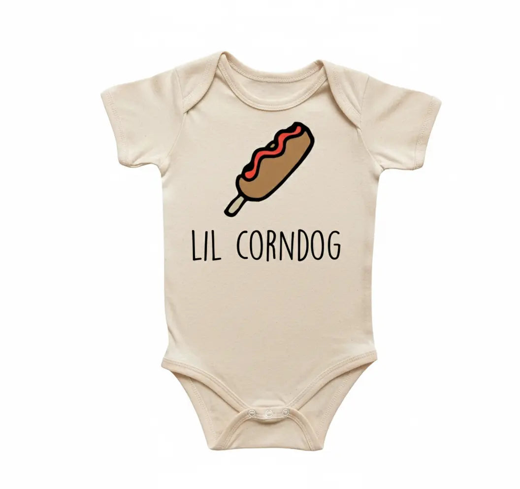 Corndog Carnival Newborn Gift Baby Onesie® Bodysuit