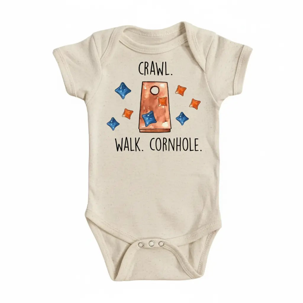 Cornhole Newborn Baby Onesie® Bodysuit GS1