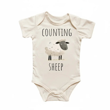 Counting Sheep Newborn Baby Onesie® Bodysuit