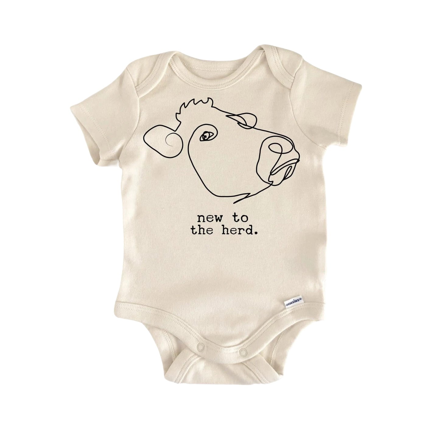 Cow Herd Farm Newborn Baby Onesie® Bodysuit