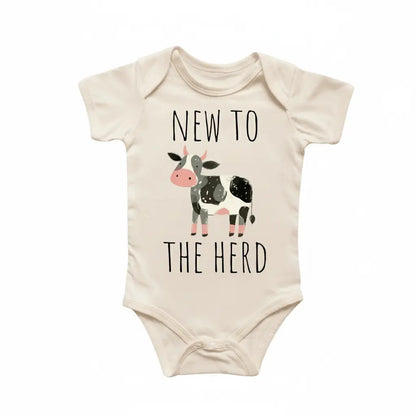 Cow Herd Farm Newborn Baby Onesie® Bodysuit