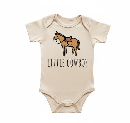 Cowboy Horse Newborn Gift Baby Onesie® Bodysuit