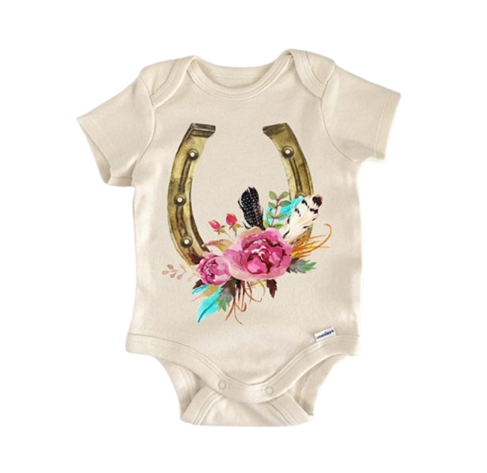 Cowgirl Cowboy Ranch Farm Newborn Baby Onesie® Bodysuit