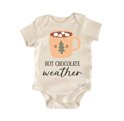 Cozy Hot Chocolate Newborn Baby Onesie® Bodysuit