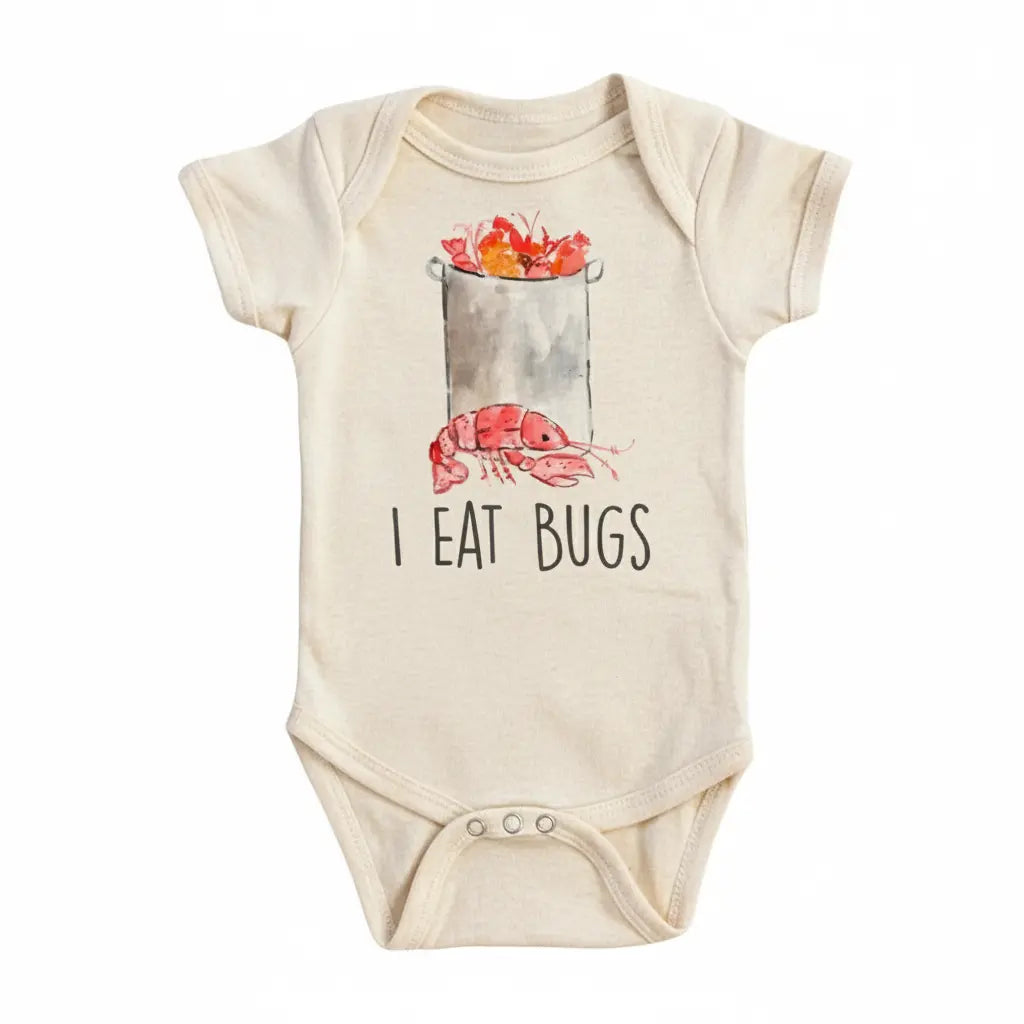 Crawfish Bugs Newborn Baby Onesie® Bodysuit GS1