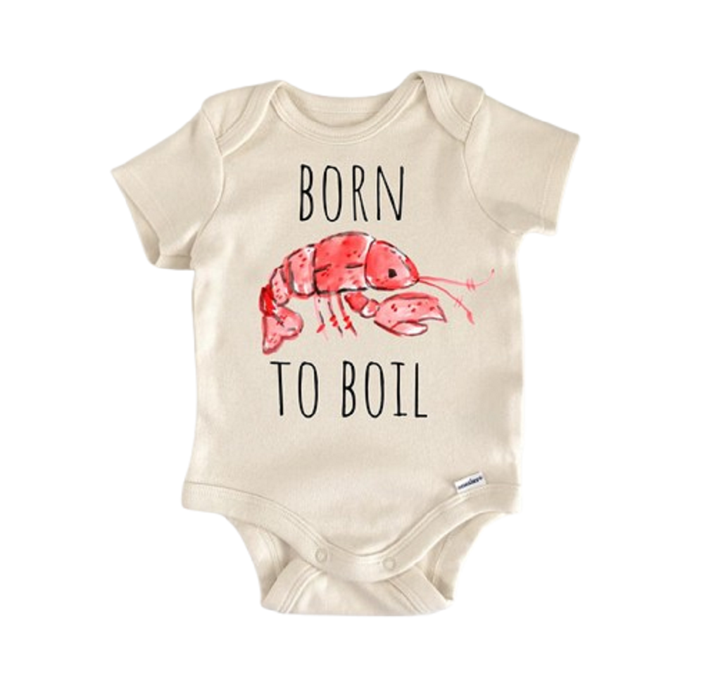 Crawfish Nola Cajun Newborn Baby Onesie® Bodysuit