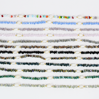 Crystal Flora Necklaces