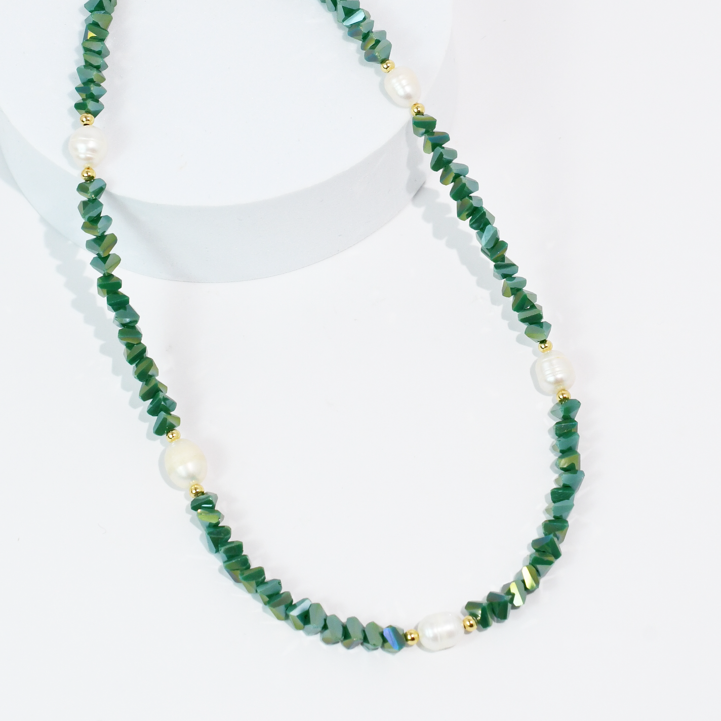 Crystal Flora Necklaces