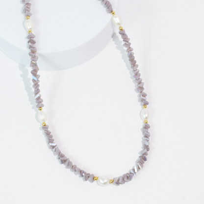 Crystal Flora Necklaces