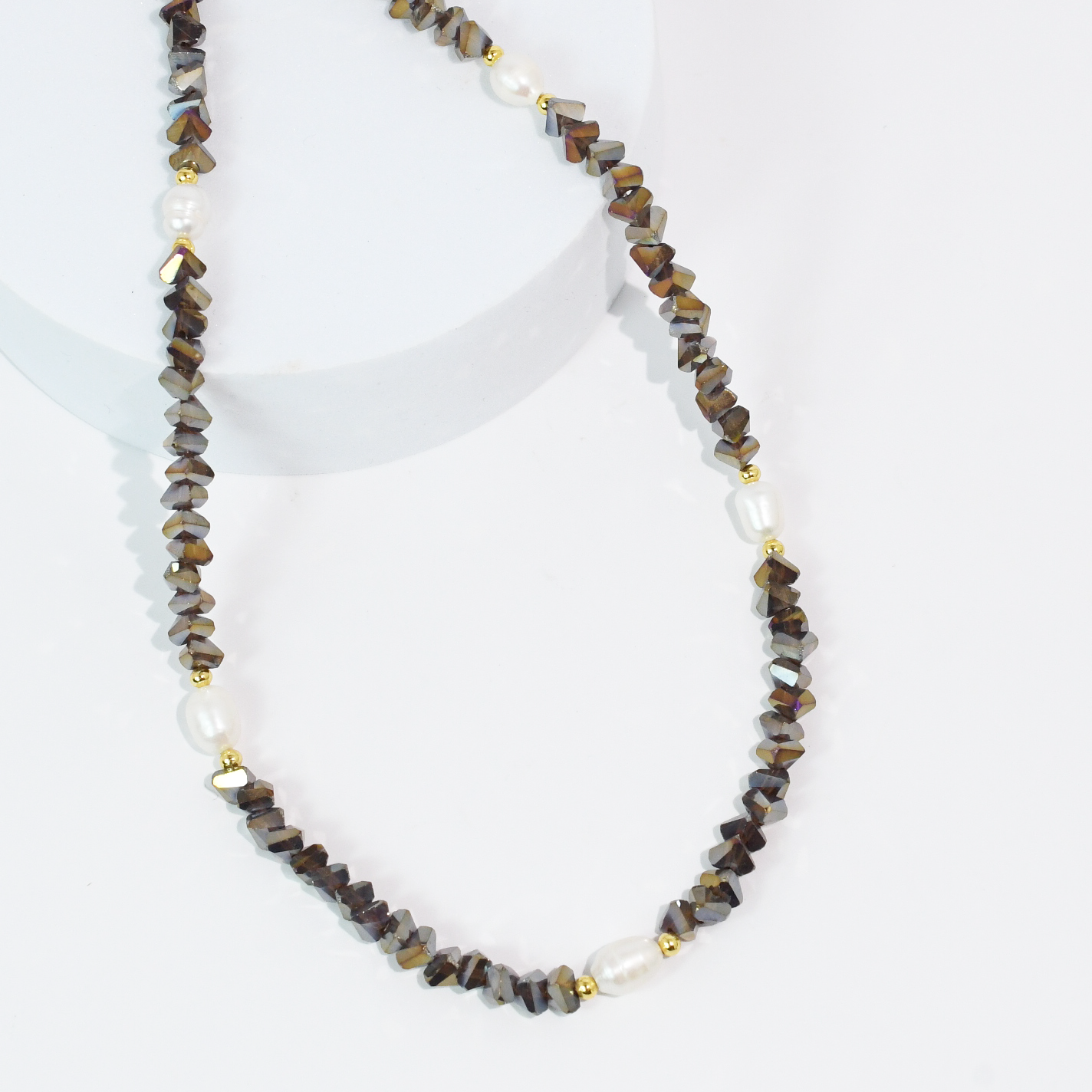 Crystal Flora Necklaces