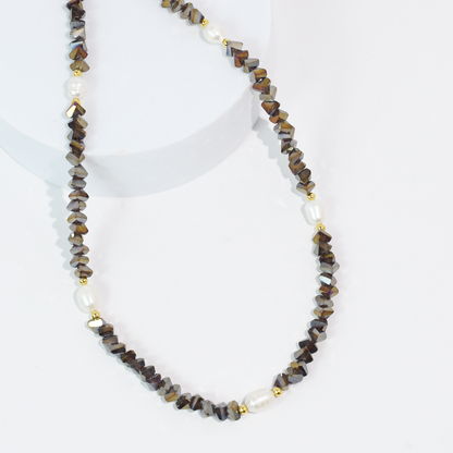 Crystal Flora Necklaces