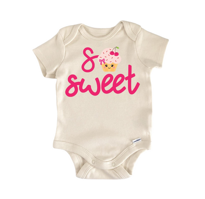 Cupcake So Sweet Newborn Baby Onesie® Bodysuit