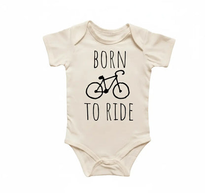 Cycling Bicycle Newborn Baby Onesie® Bodysuit
