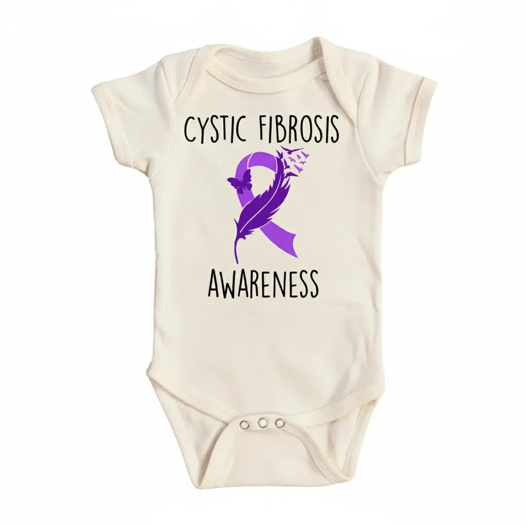 Cystic Fibrosis Newborn Baby Onesie® Bodysuit