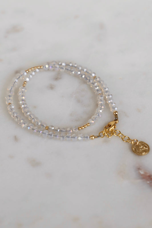 DUNE OPAL DOUBLE WRAP BRACELET