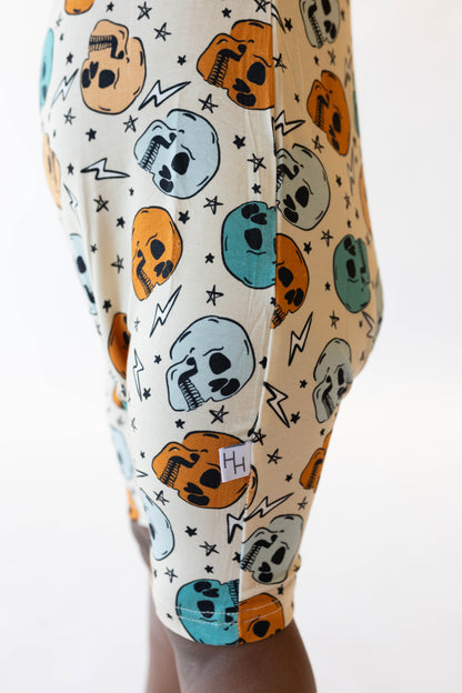 Skulls Shorty Tank Romper