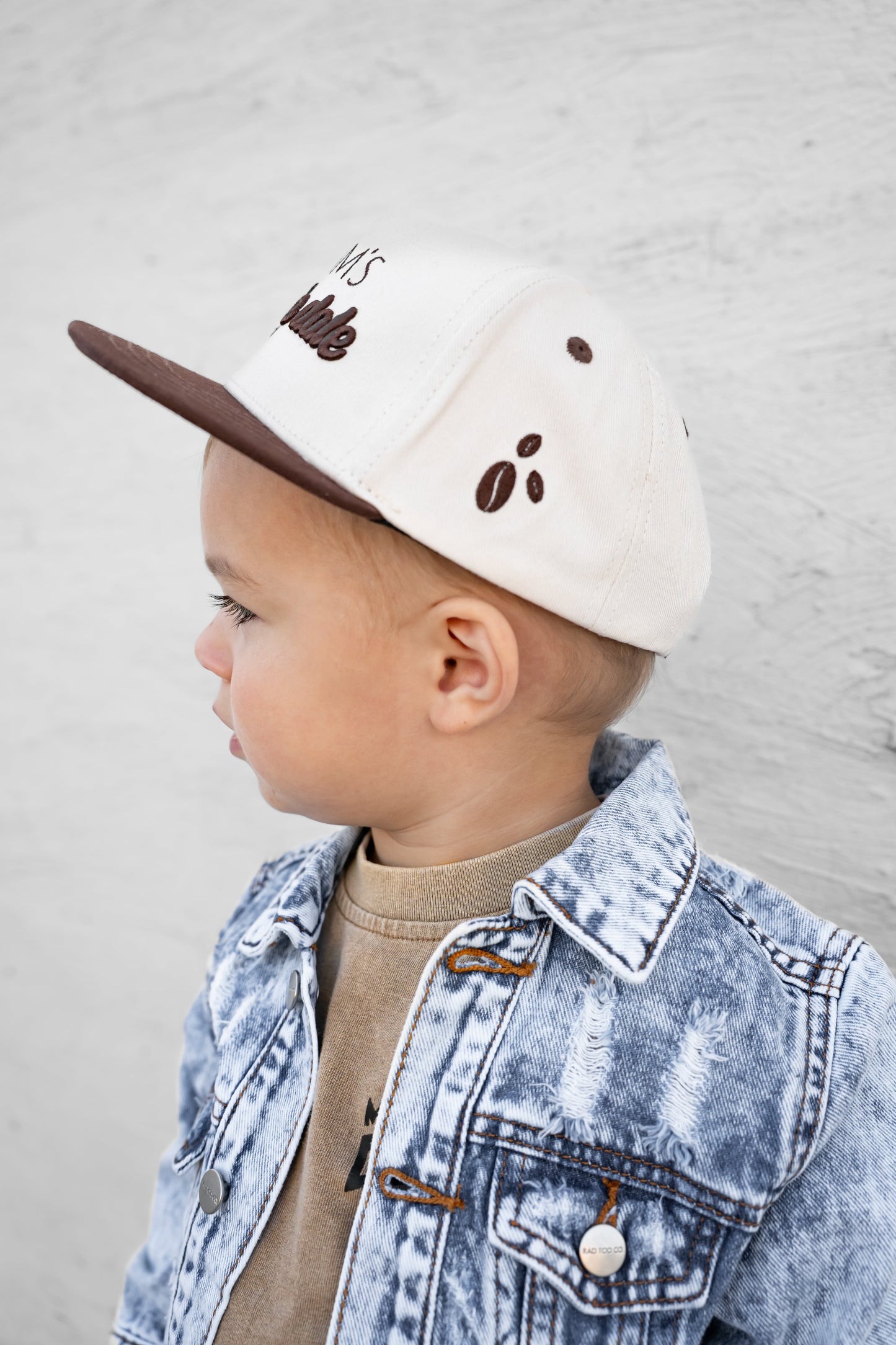 MOMS COFFEE DATE TODDLER SNAPBACK