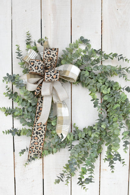 28" Faux Eucalyptus Wreath