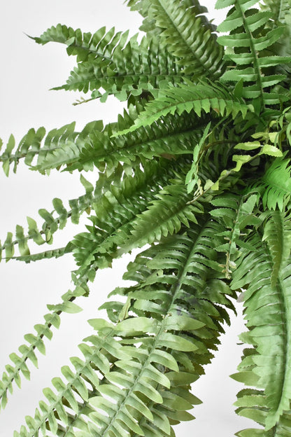 28" Large Faux Boston Fern Bush