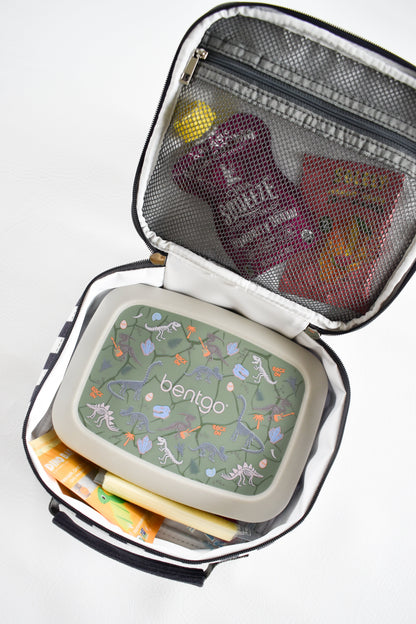 CHARCOAL LUNCH BAG
