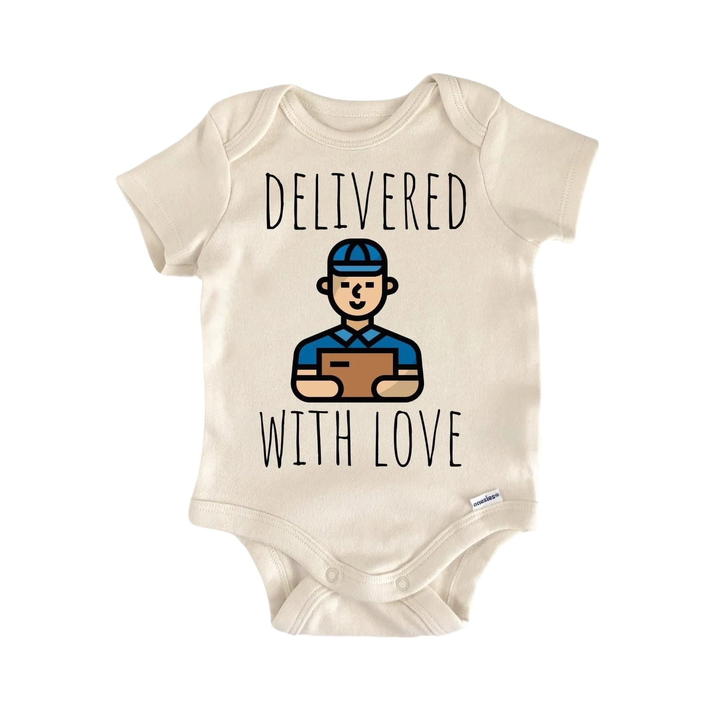 Delivery Man Mailman Newborn Baby Onesie® Bodysuit