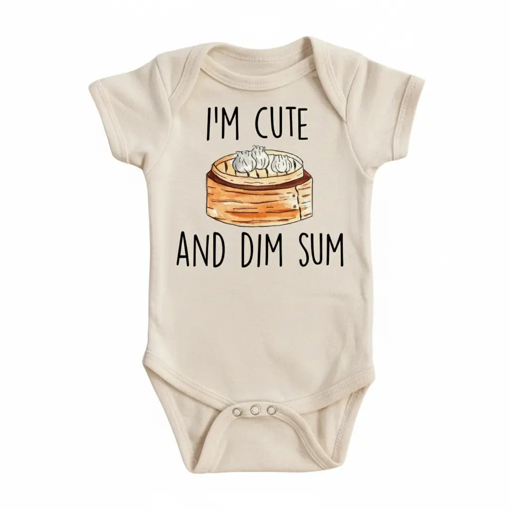 Dim Sum Newborn Baby Onesie® Bodysuit GS1