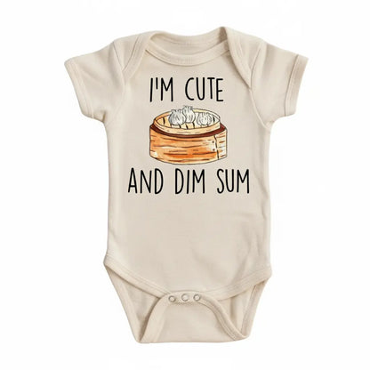 Dim Sum Newborn Baby Onesie® Bodysuit GS1