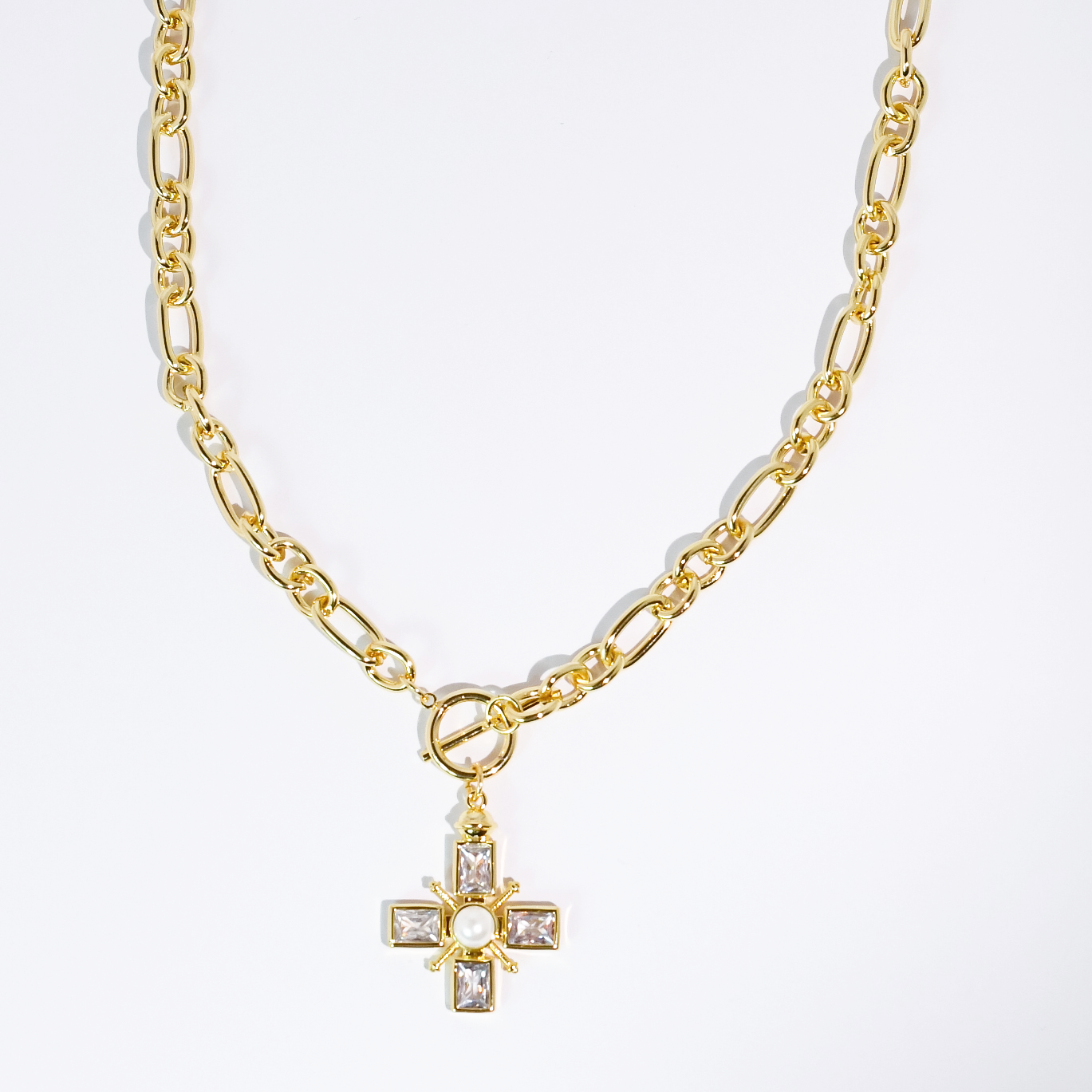 Divine Light Gold Necklace