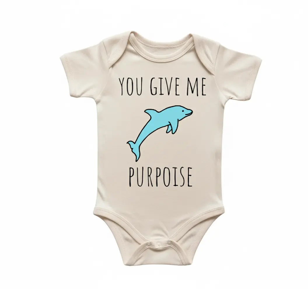 Dolphin Newborn Baby Onesie® Bodysuit