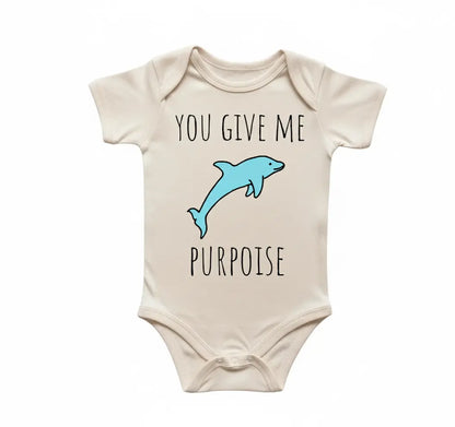 Dolphin Newborn Baby Onesie® Bodysuit