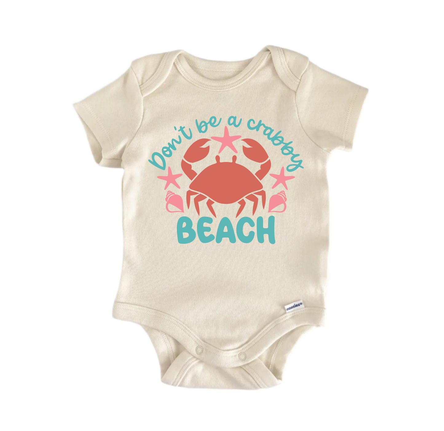Don'T Be Crabby Beach Newborn Baby Onesie® Bodysuit