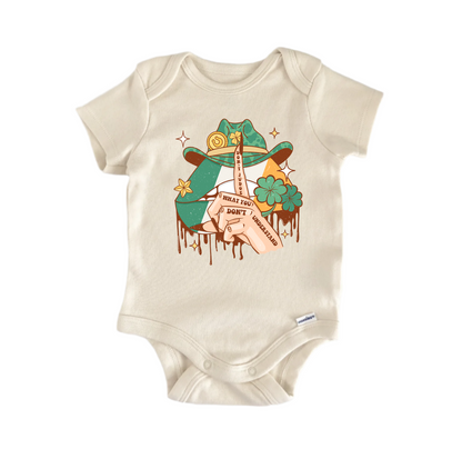 Don'T Judge Irish St. Newborn Baby Onesie® Bodysuit