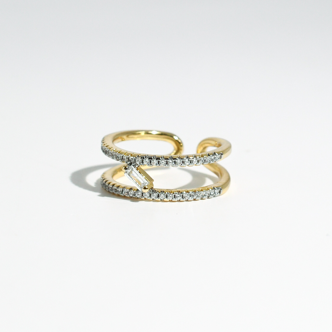 Double Dazzle Ring