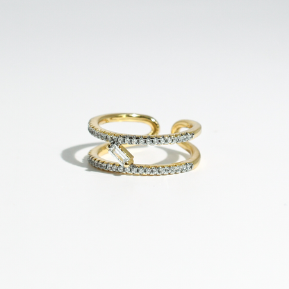Double Dazzle Ring