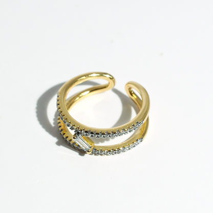 Double Dazzle Ring