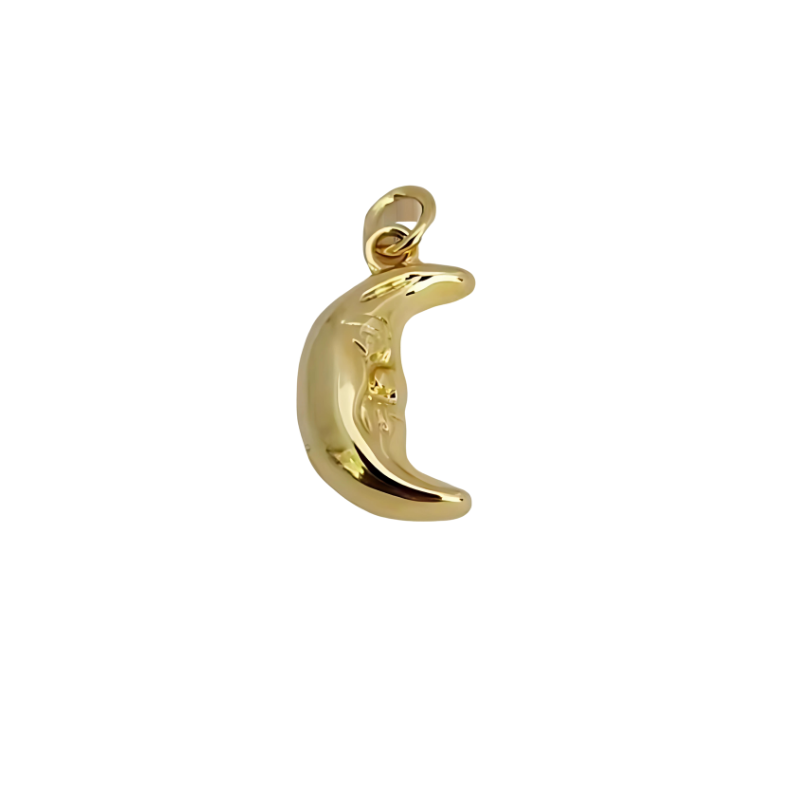 Dreamy Crescent Moon Charm ~ Deep South Originals