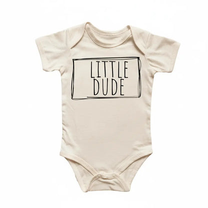 Dude Newborn Baby Onesie® Bodysuit