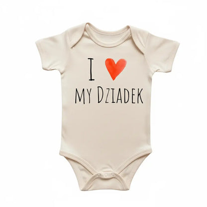 Dziadek Grandpa Poland Newborn Baby Onesie® Bodysuit