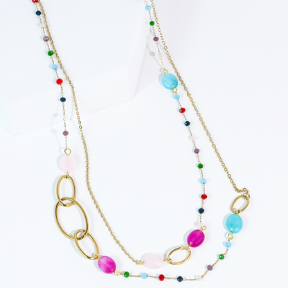 Easy As Can Be Beaded Necklace
