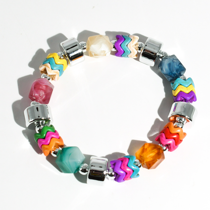 Electric Chic Siver Bracelet