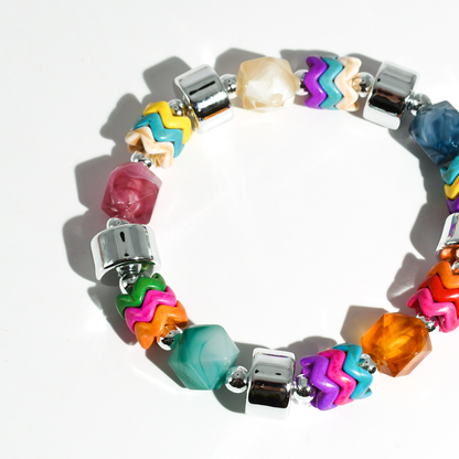 Electric Chic Siver Bracelet