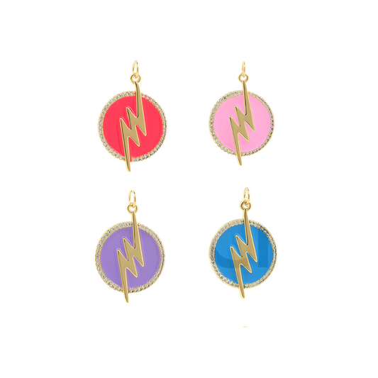 Electric Bolt Charm ~ Deep South Originals