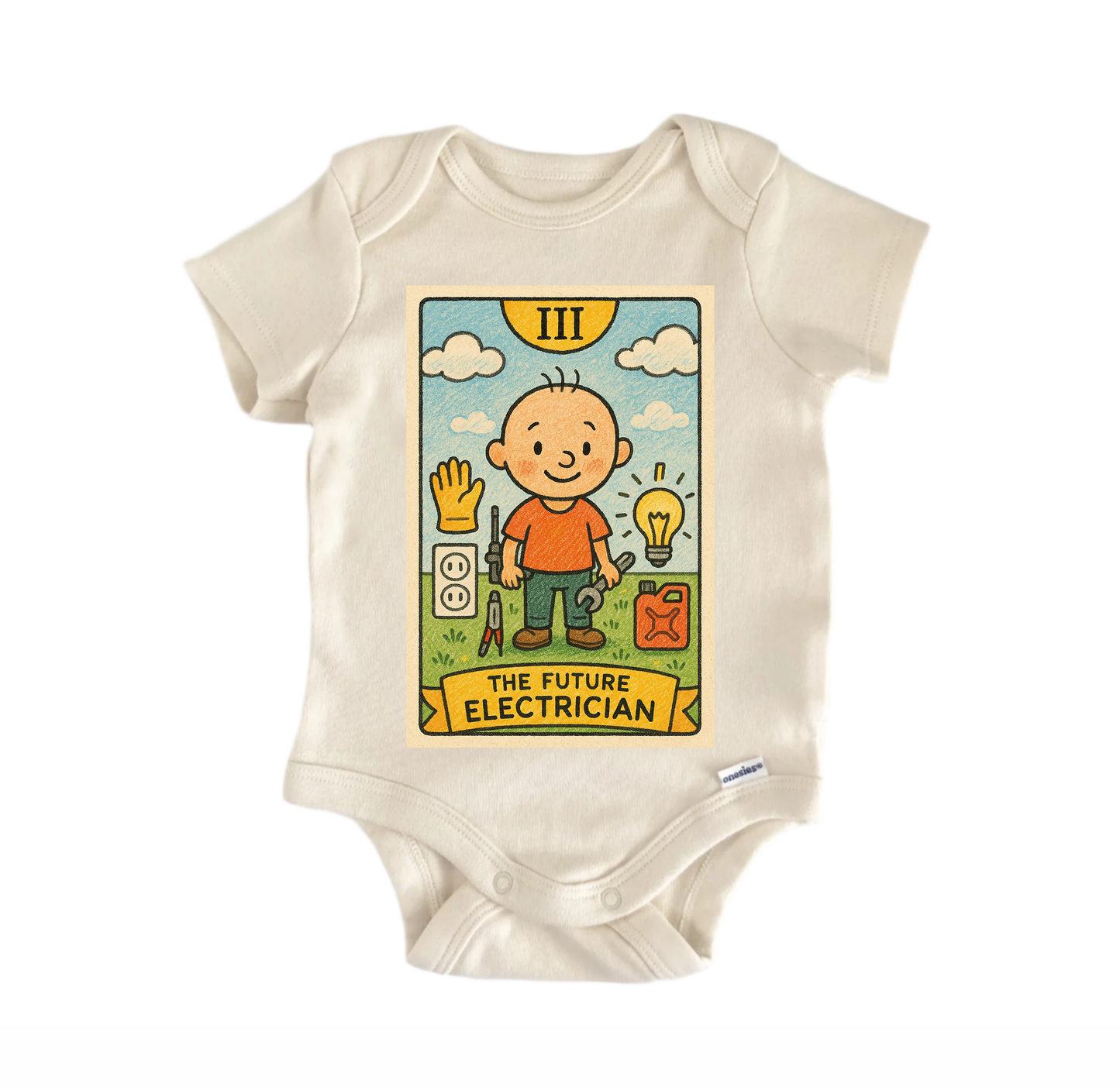 Electrician Newborn Baby Onesie® Bodysuit