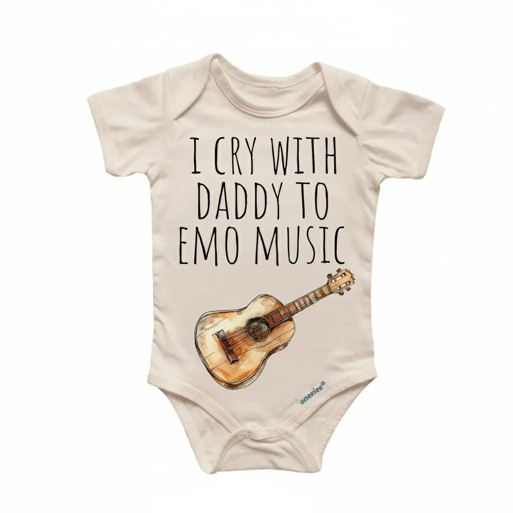 Emo Punk Rock Band Newborn Baby Onesie® Bodysuit