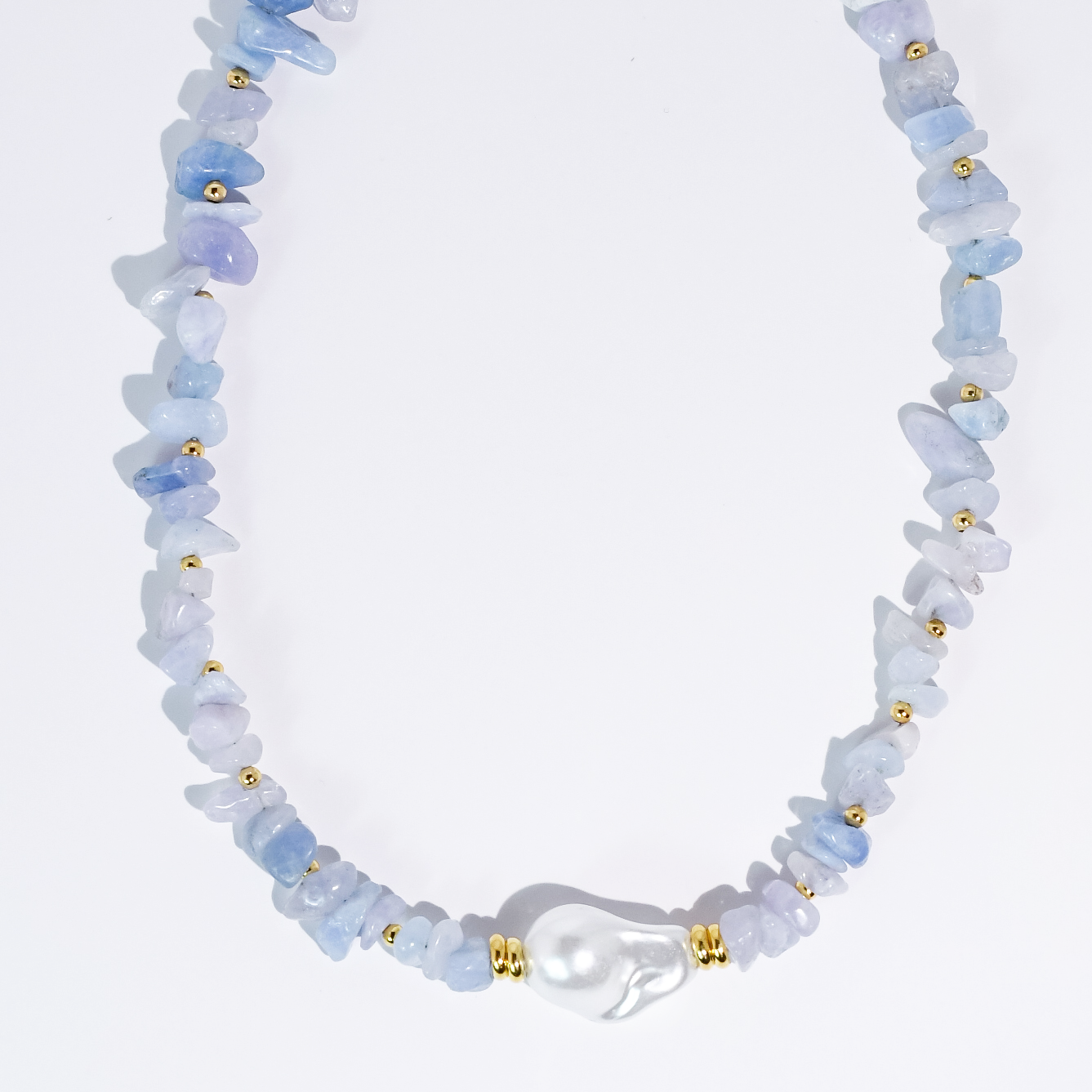 Enchanted Pearl Gemstone Necklace