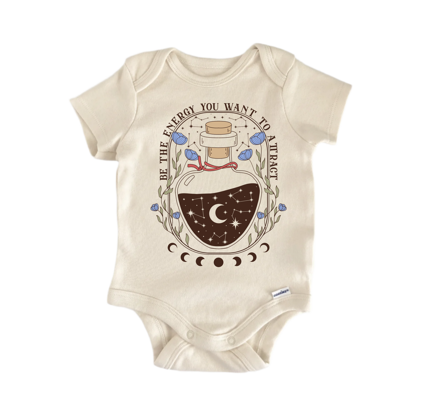 Energy Magic Mystical Newborn Baby Onesie® Bodysuit