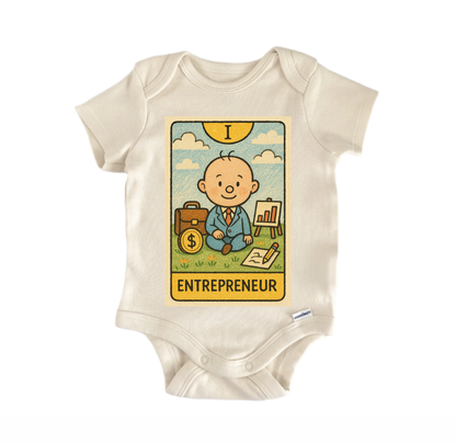 Entrepreneur Tarot Newborn Baby Onesie® Bodysuit