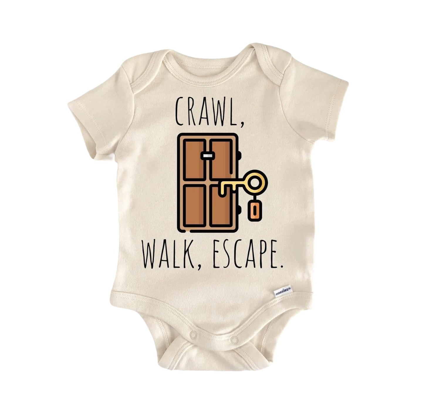 Escape Room Puzzle Newborn Baby Onesie® Bodysuit